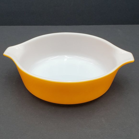 Pyrex Orange 1 Pint Casserole 471 Round Friendship 1 Pt Serving Dish - Picture 2 of 13
